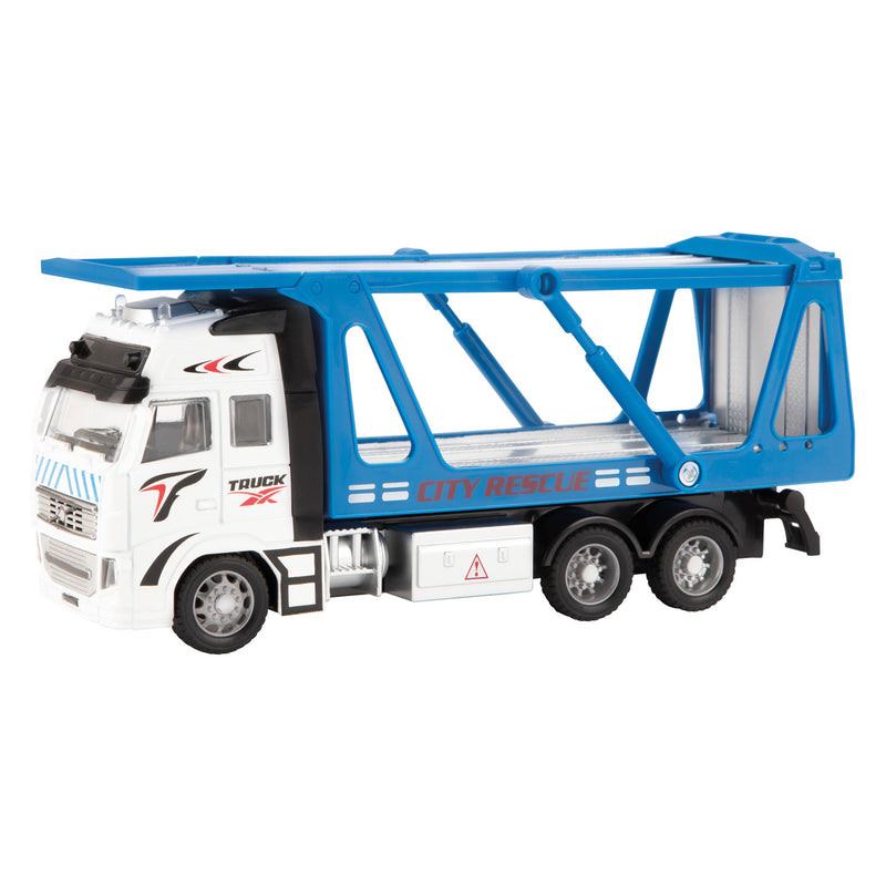 Metalworld pull back auto transporter 1:38