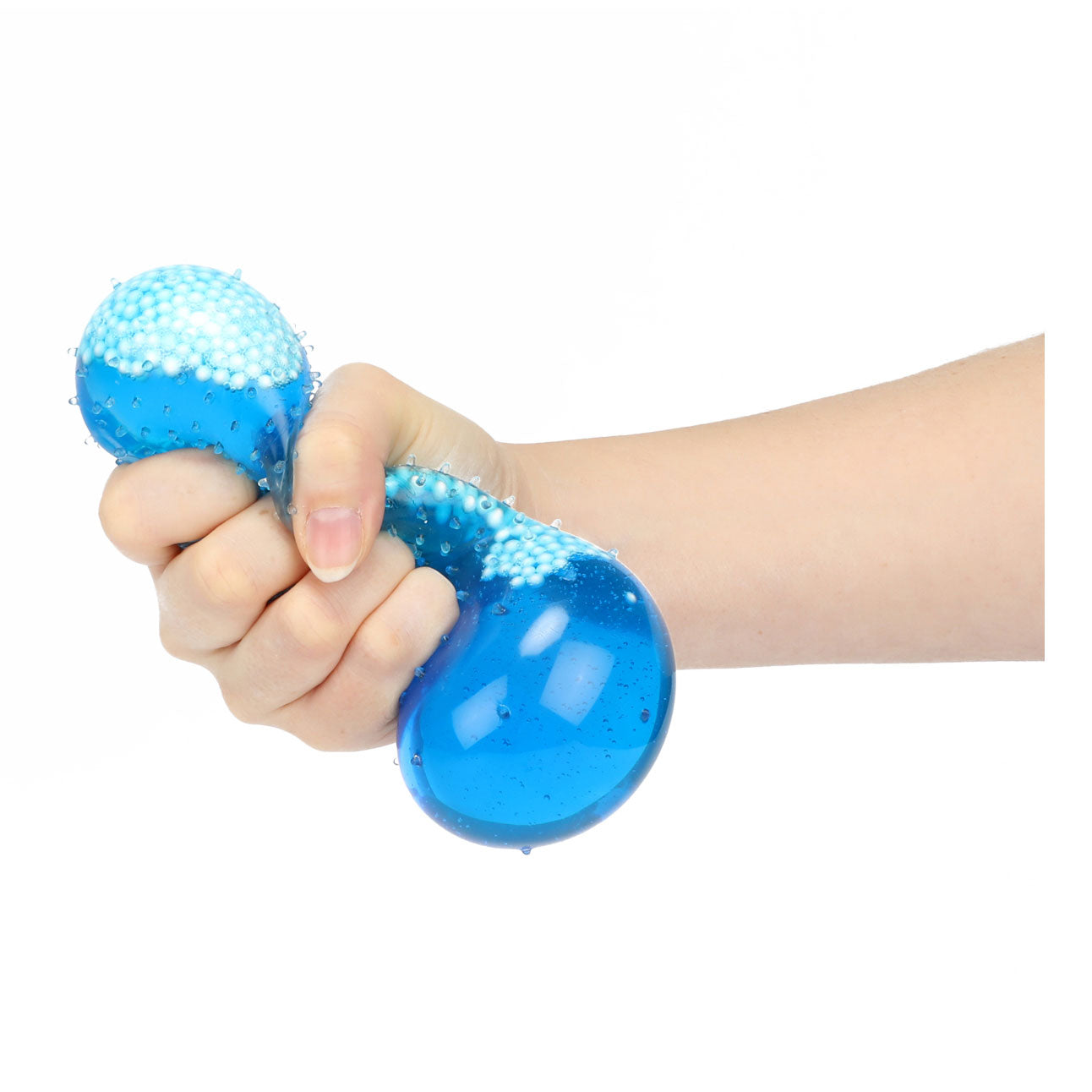 Toi-toys knijpbal met sneeuwballetjes, 7cm