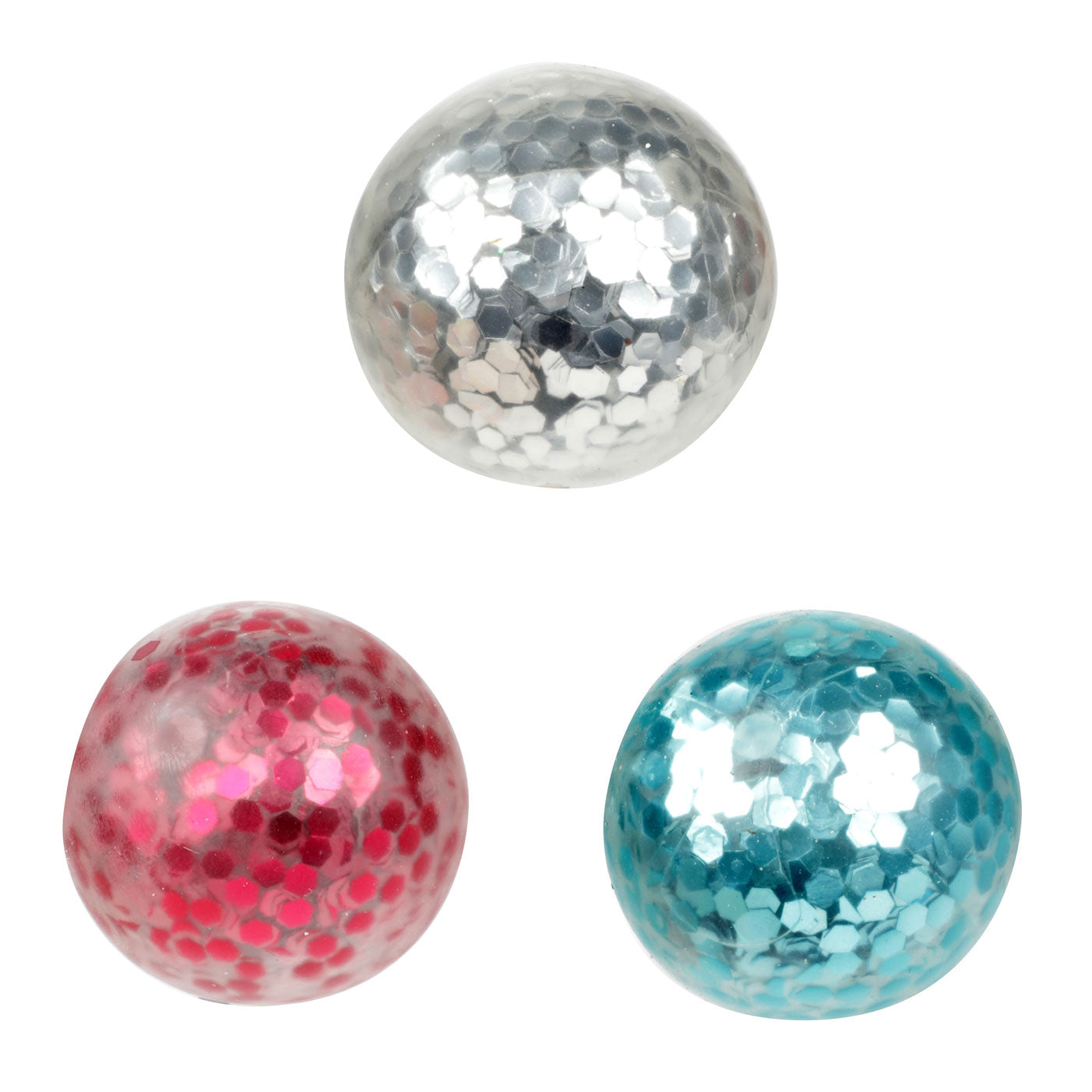 Toi-Toys Raamkruiper Knijpballen Glitter, 3st.