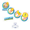 Toi-toys Air pieghevole frisbee tascabile con copertura