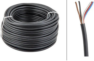 Hella fahrzeugleitung kst-cable flyy-f 5x1.5 sw vehicle lines