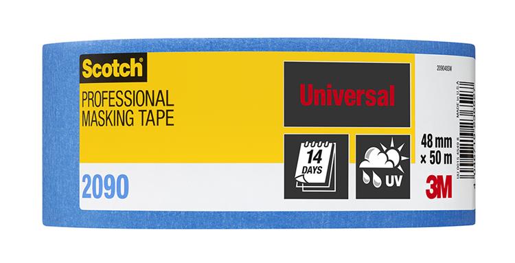 3m 1025304 - nastro adesivo scotch® 2090 blu resistente ai raggi UV 50mm*50m | 6 pezzi