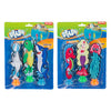 Sobre buceo pescando seres marinos