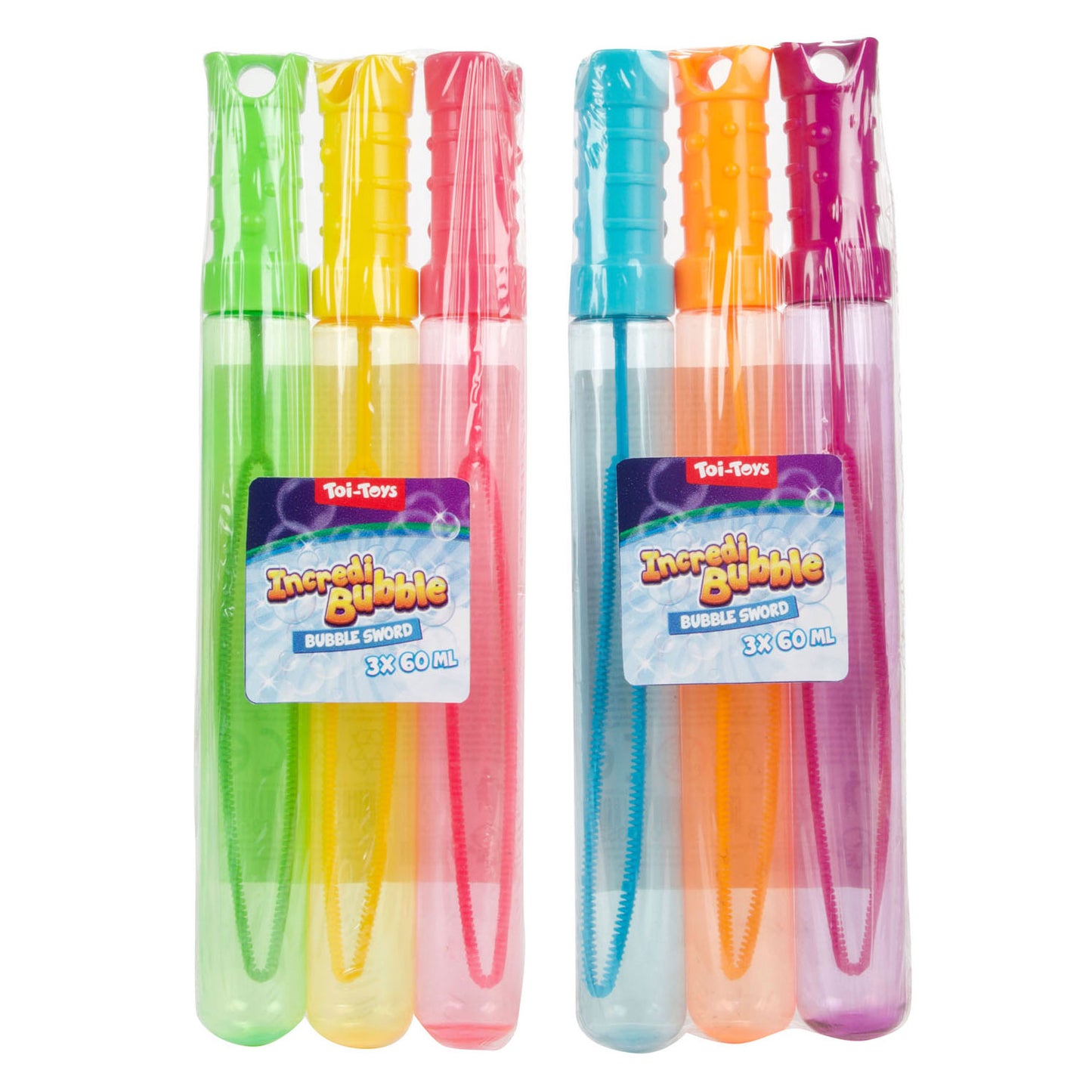 TOI-TOYS Incredibubble Bellenbladder Sword 60ml, 3er.