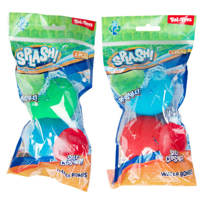 SPLASH WATER BALLOON AUTOSECURE RIUSABILE, 2 °.