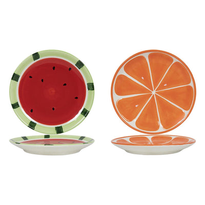 Plato de melón o naranja 18cm