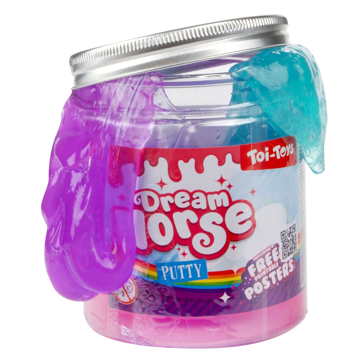 Toi-toys toi toys glow in the dark putty xl