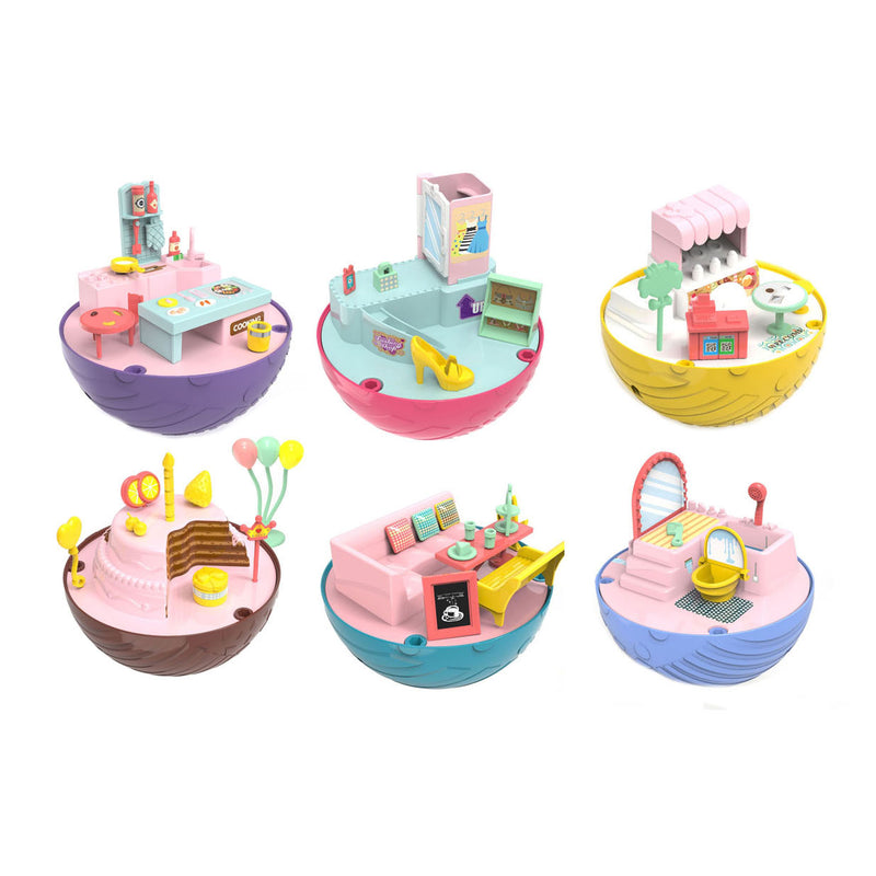 TOI-TOYS Mini Speeltet House en Bal