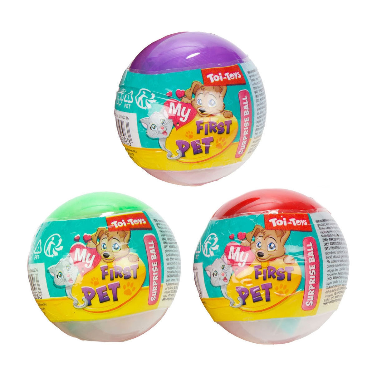 Toi-toys il mio primo animale domestico Bal Pet