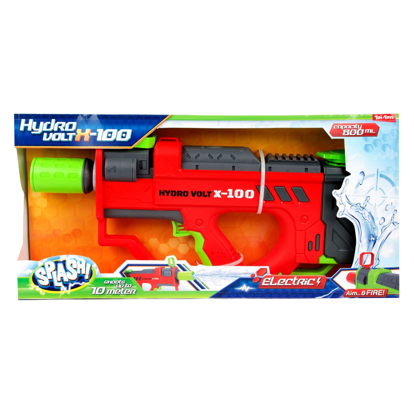 Splash Electric Water gun X-100 Blast Away