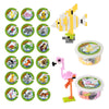 Bloques de construcción Toi-toys, bloques de construcción, mini animales en tarro