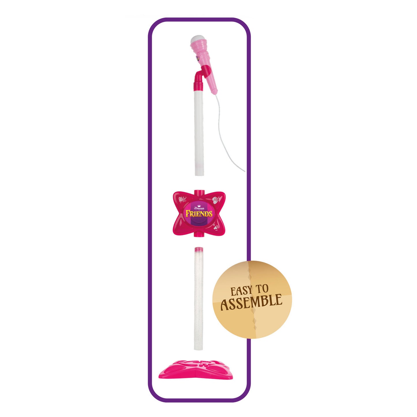 TOI-TOYS Friends Karaoke Set con connessione smartphone