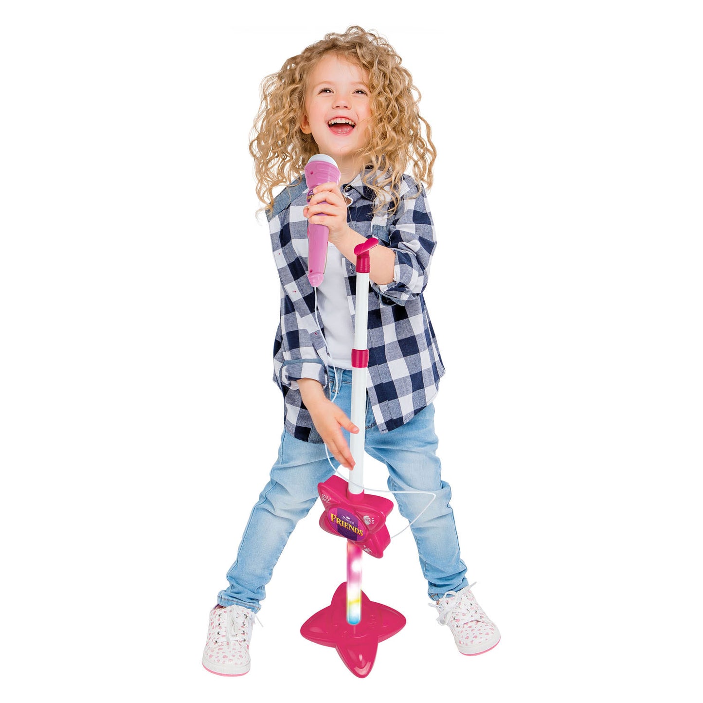 TOI-TOYS Friends Karaoke Set con connessione smartphone
