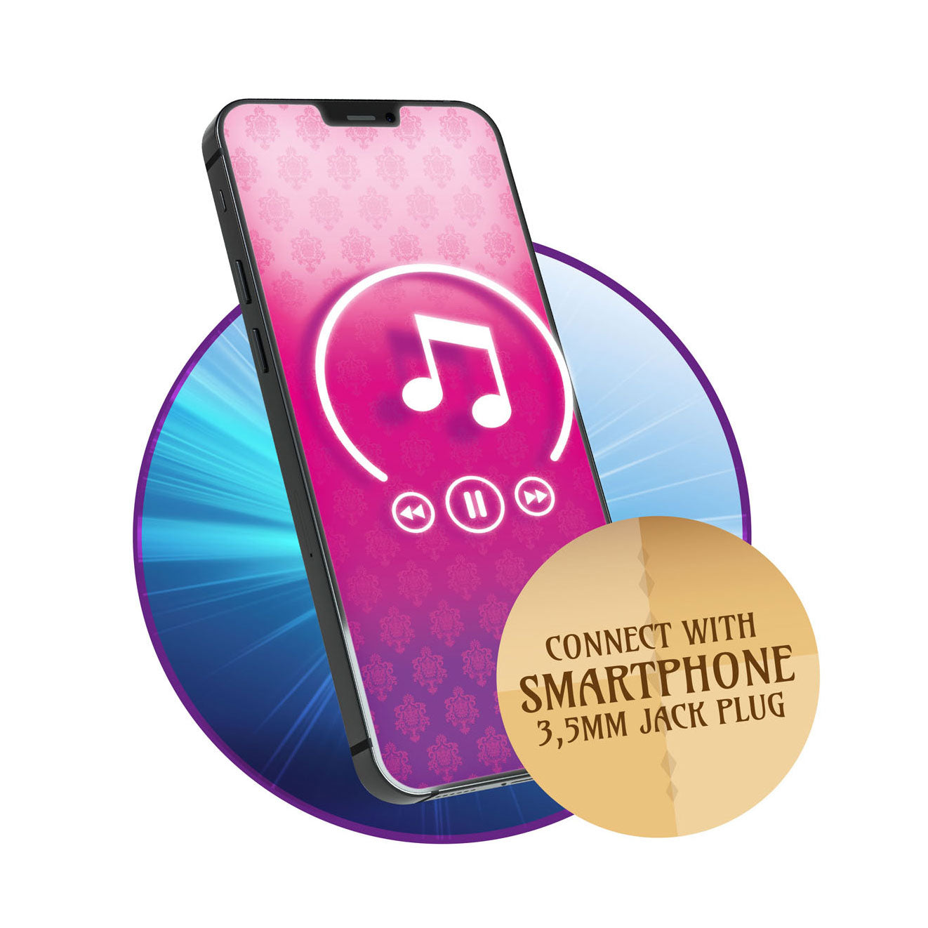 TOI-TOYS Friends Karaoke Set con connessione smartphone