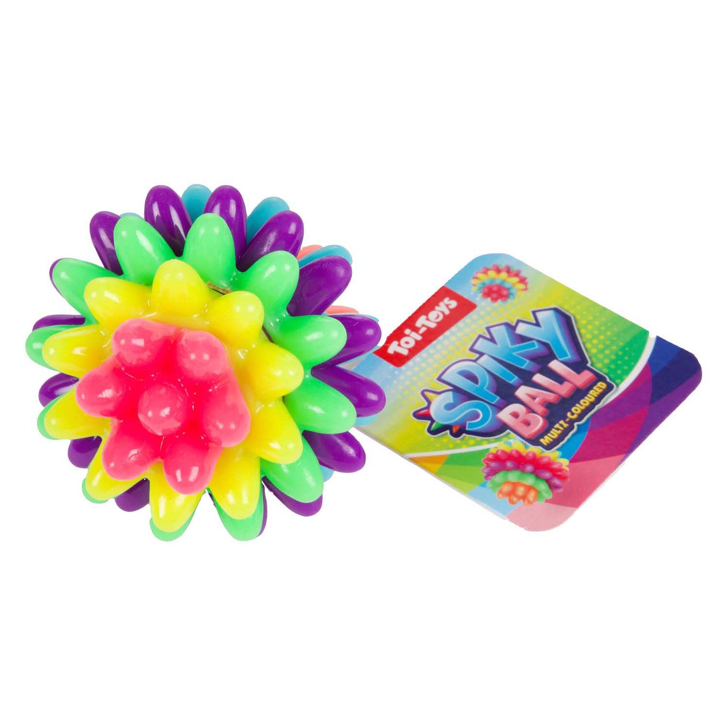 Sensory Rainbow Ball Spikey