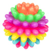 Sensorische regenboogbal spikey