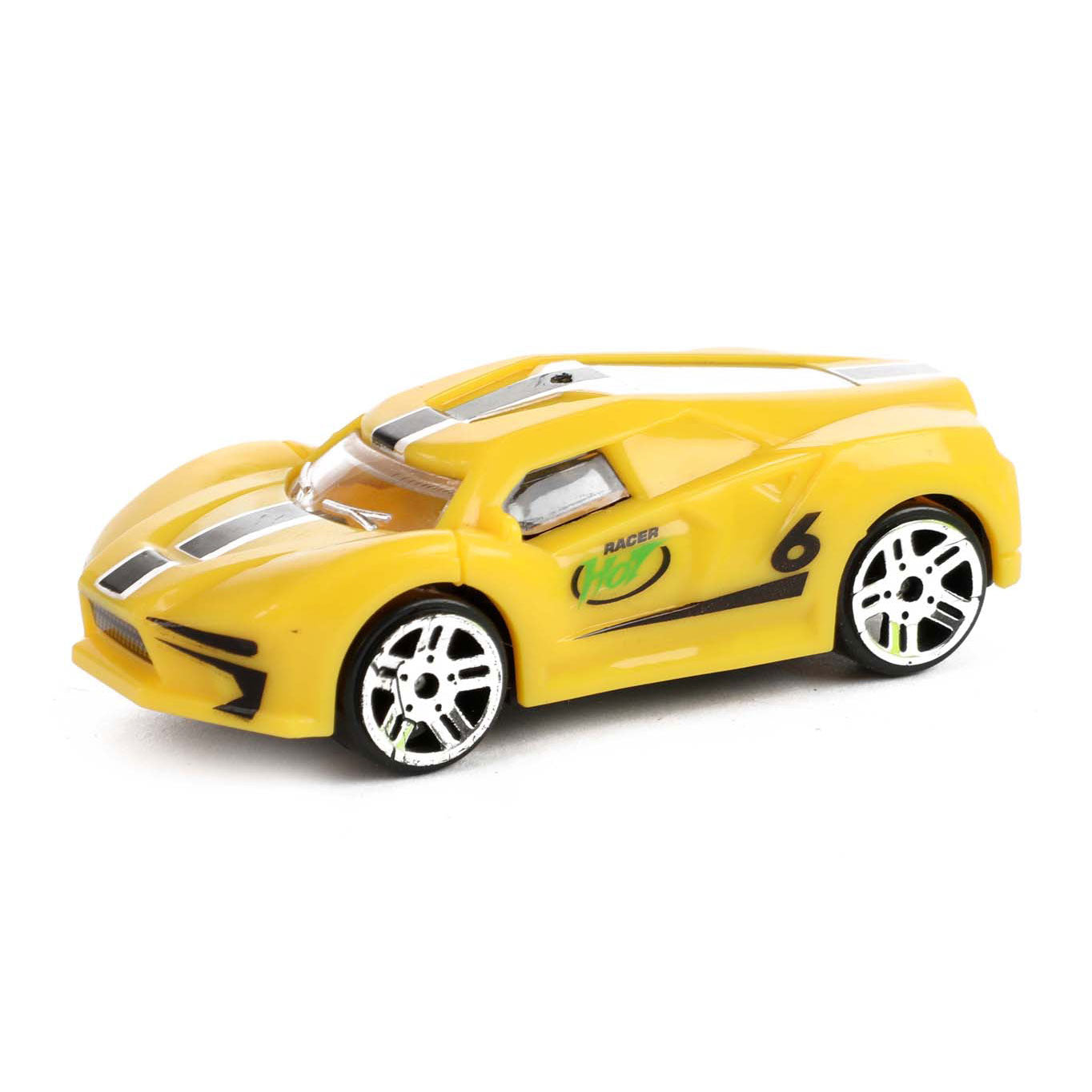 Estuche coleccionista turbo racers turbo racers + 4 autos + poster de juego