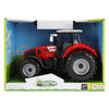 Trattore Toi-Toys con attrito rosso, 19 cm