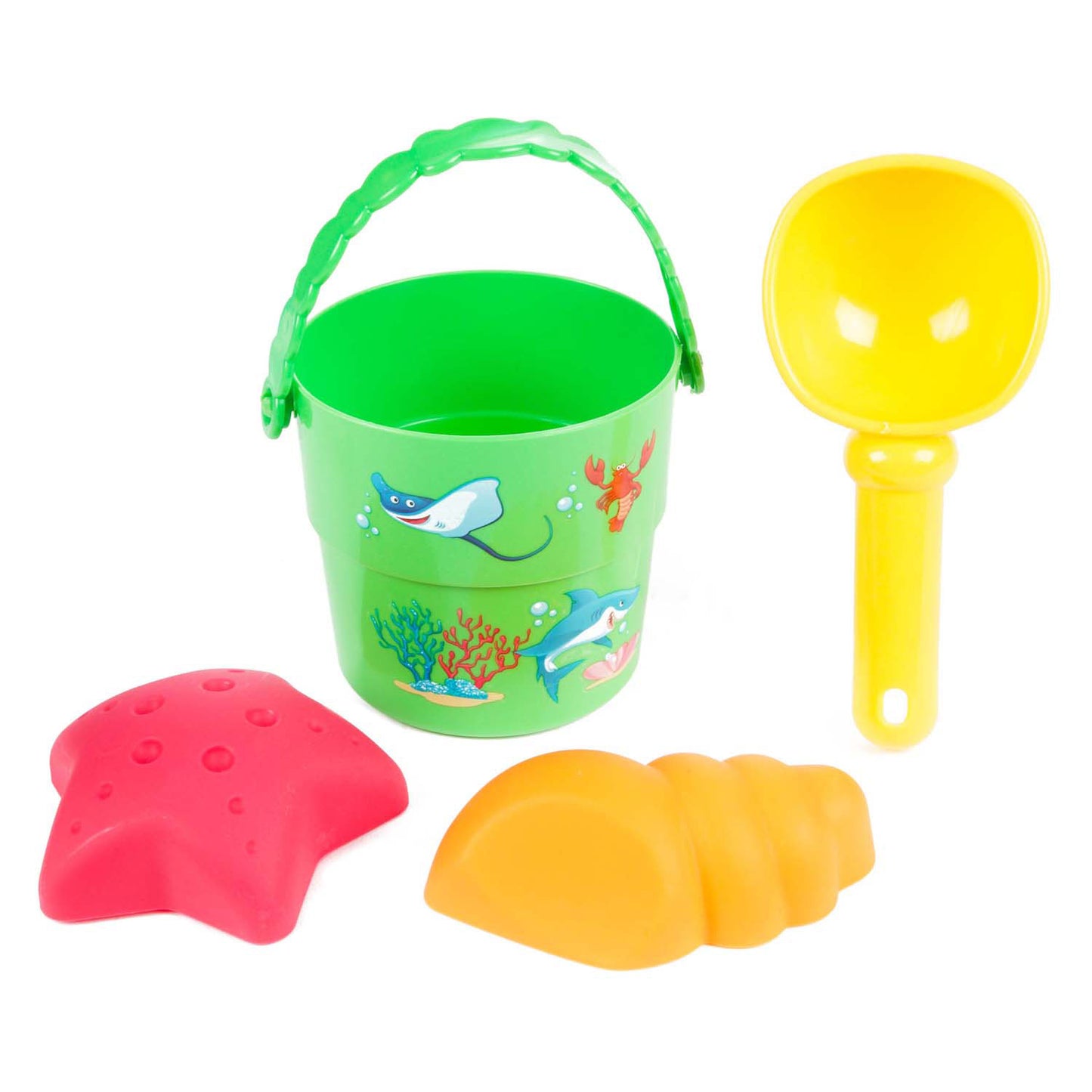 Toi-toys Out Mini Beach Set Set Scoop e forme, 4DLG.