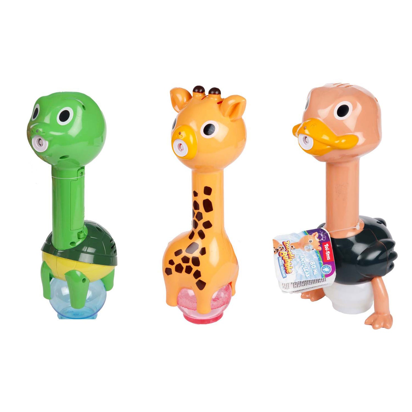 Toi-Toys Incredibubble Bubble Windmachine Animal, 80ml