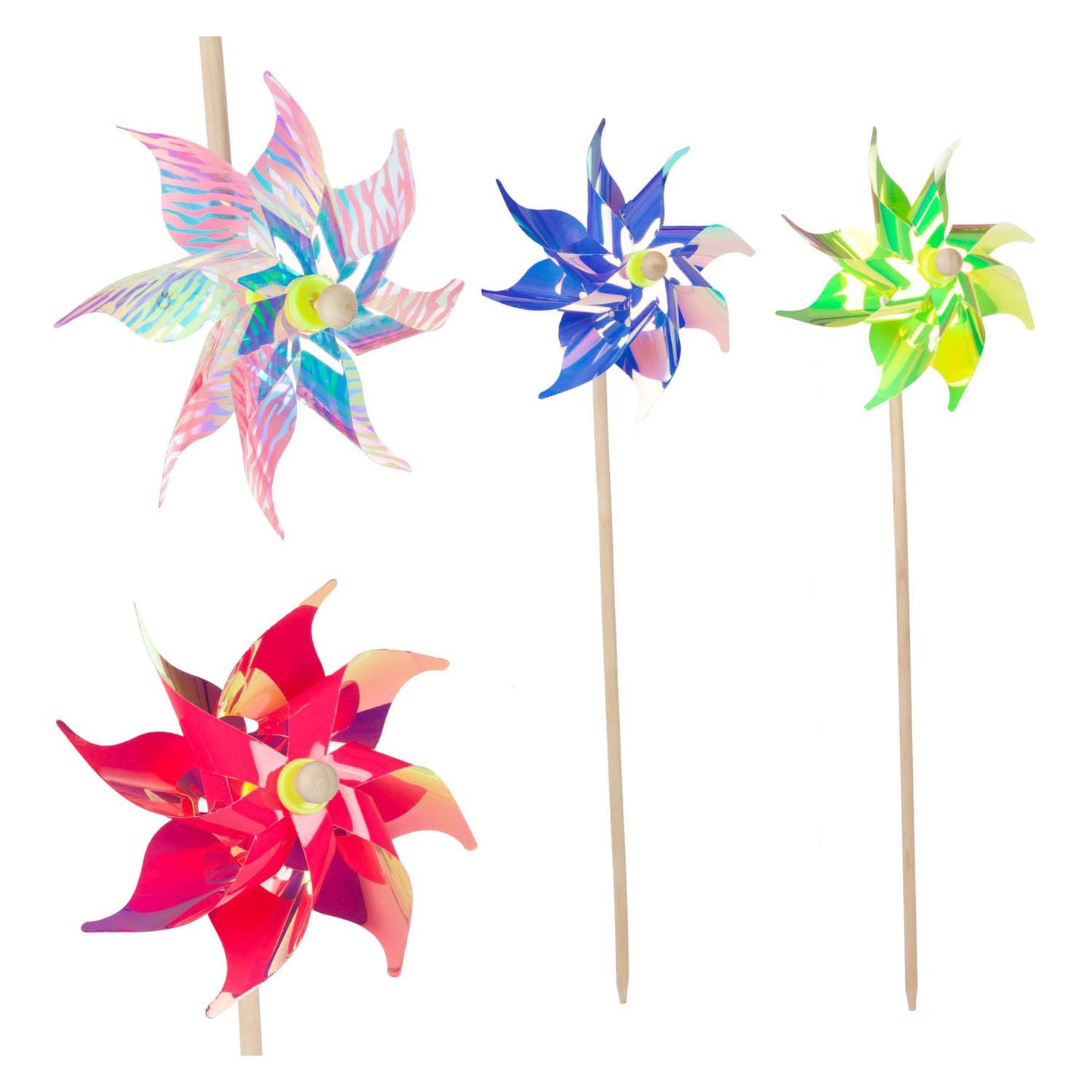 Toi-toys Windmill con palo de madera, 54 cm
