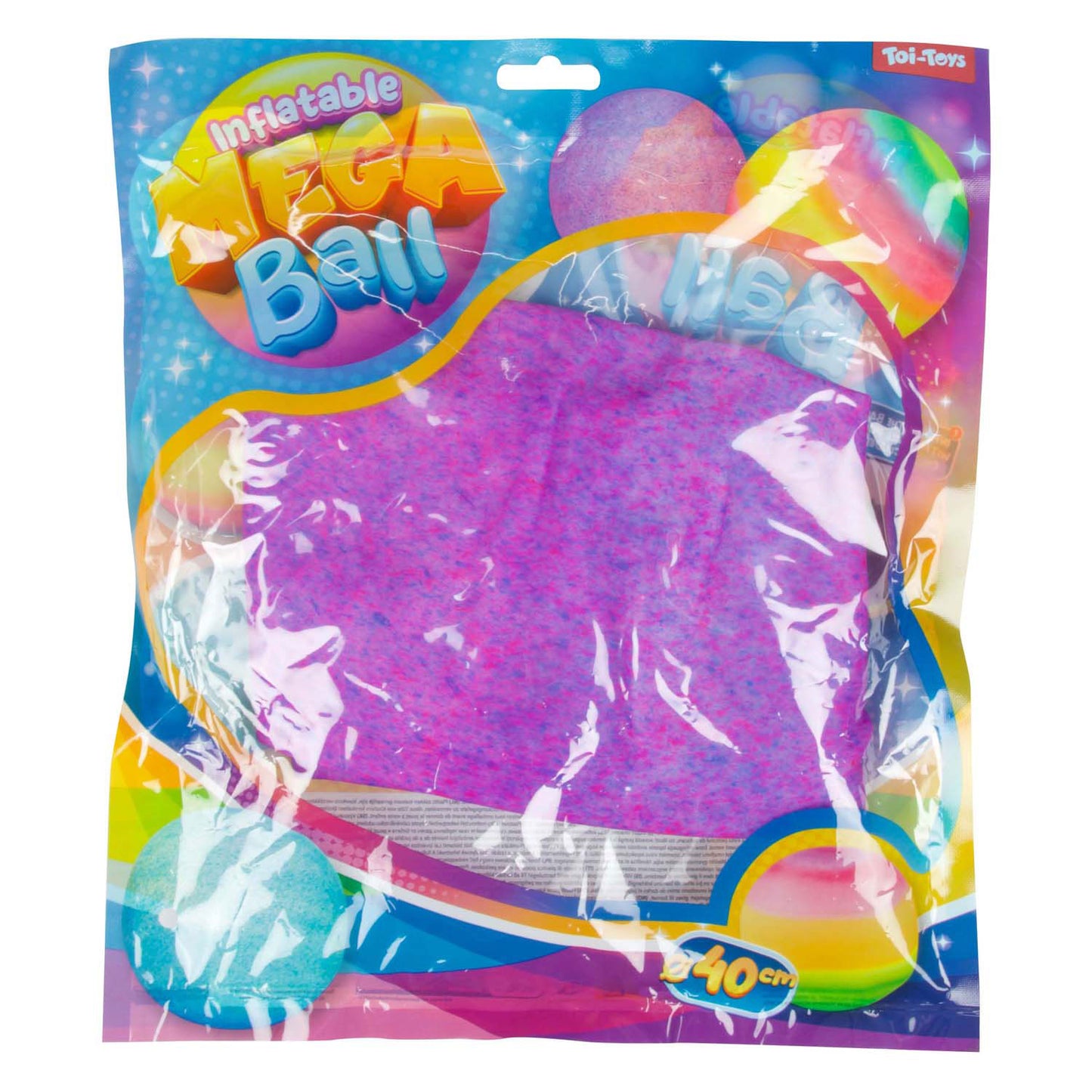 Toi-toys megaball con luz de 40 cm diferentes colores