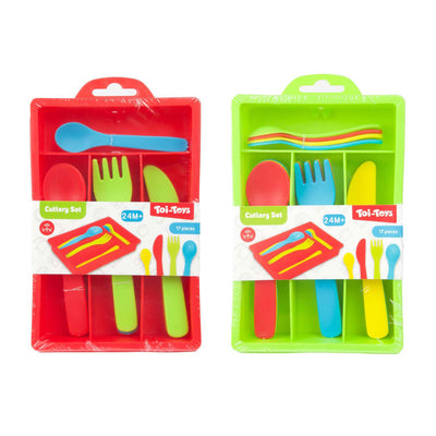 TOI-TOYS CUTLERY DE CADENTA CASA CON BAK, 16DLG.