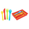 Toi-toys Case Food Posate set con Bak, 16dlg.