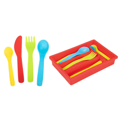 TOI-TOYS CUTLERY DE CADENTA CASA CON BAK, 16DLG.