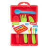 Toi-toys Case Food Posate set con Bak, 16dlg.