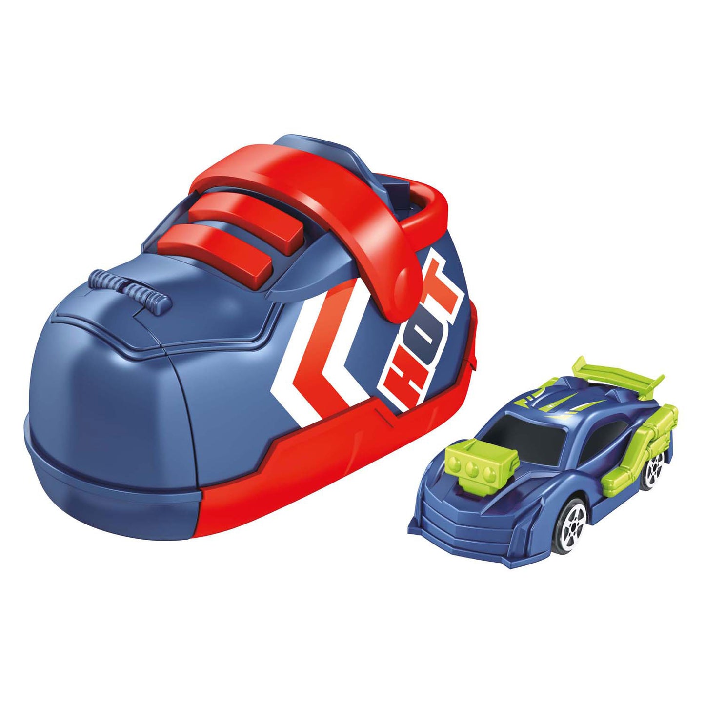 TOI-TOYS Turbo Racers Rally Car con Shielder