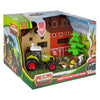 TOI-TOYS ACKERS VILLE Farm con Light and Sound Play set, 12dlg.