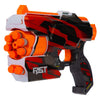 Toi-toys pistola de tiro foam strikex ciclón de seis tiros con 12 flechas de espuma