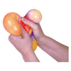 Toi-toys fun knijpbal neon marble met foam, 12cm