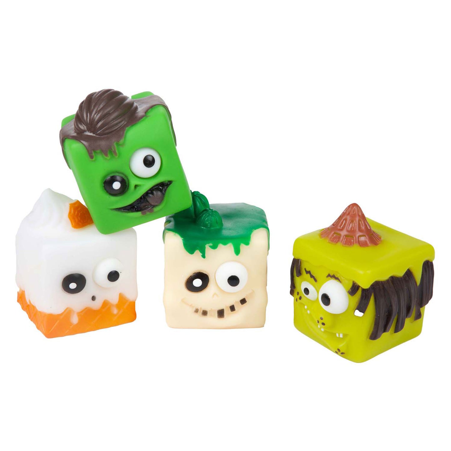 Toi-toys divertente spremere cubus mostro puiloog, 5 cm