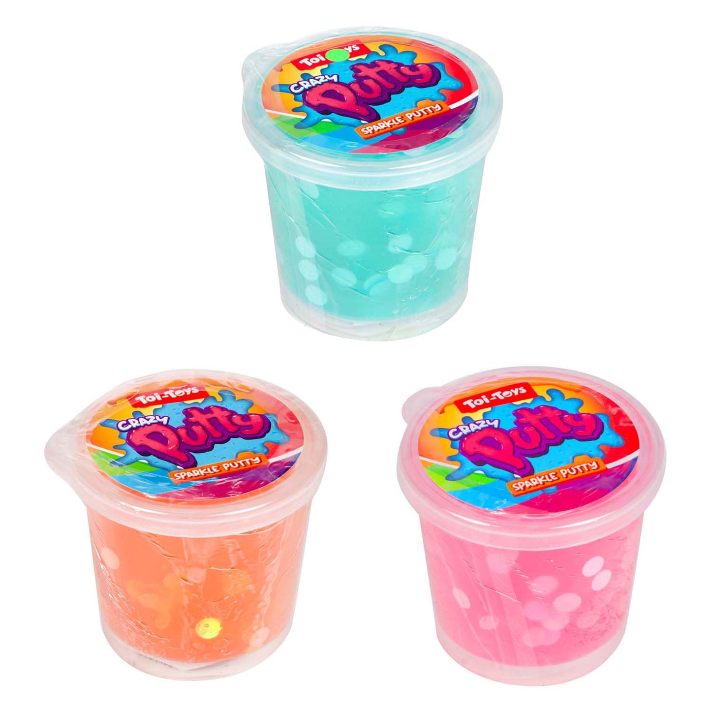Toi-toys stucco con glitter 6ass