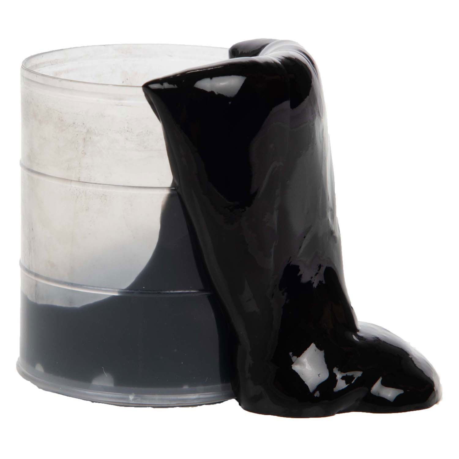 Toi-toys slime in mini barile di petrolio nero