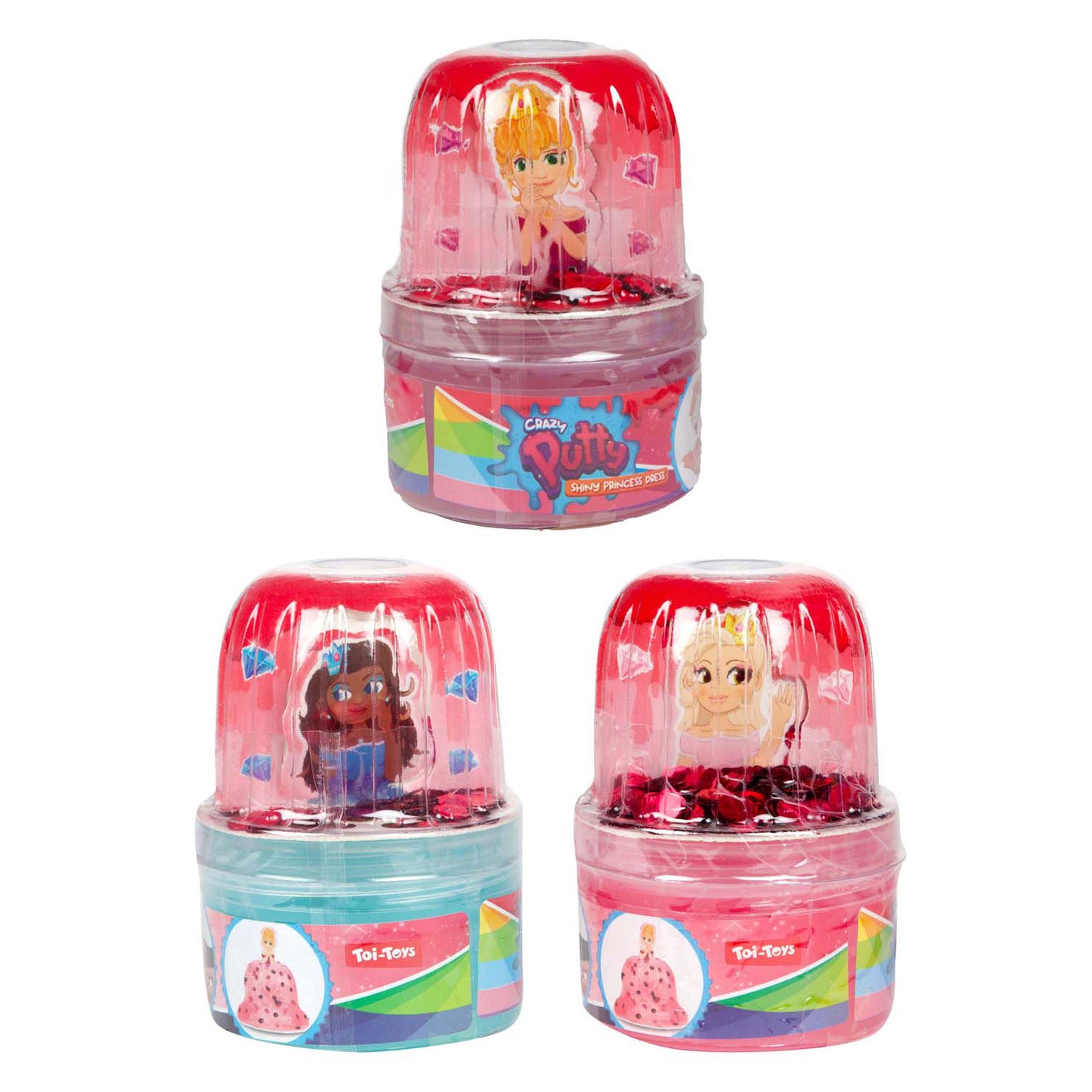 Toi-toys toi giocattoli vestito lucido di melma di mastice pazzo