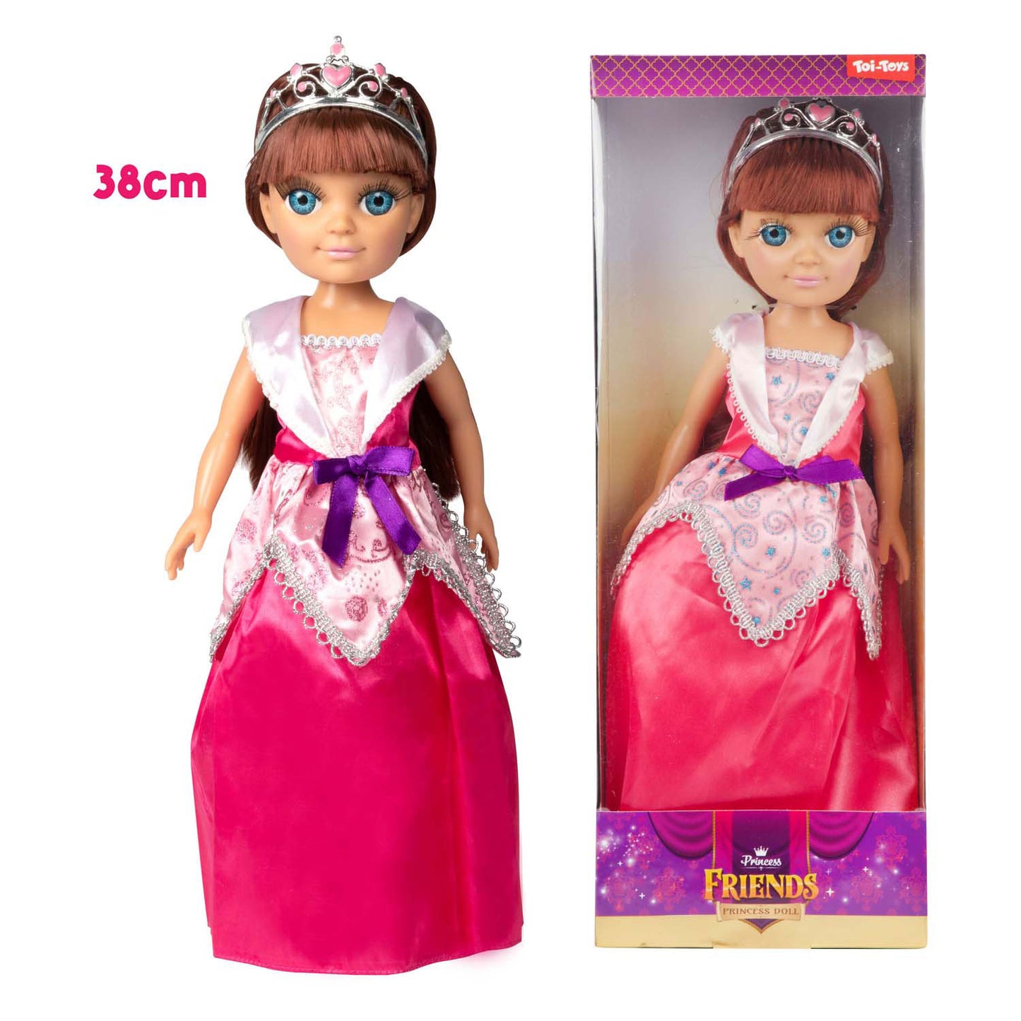 TOI TOYS Princesa Amigos Fashionman Princess, 38 cm