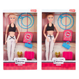 Lauren Fashion Doll Gymnastics con accesorios - afbeelding 2