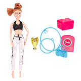 Lauren Fashion Doll Gymnastics con accesorios - afbeelding 4