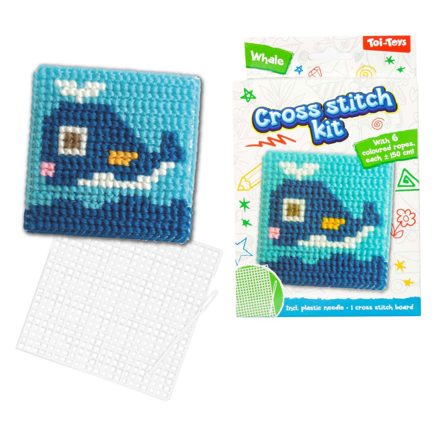 Toi-toys Craft Grovinge Set a tema Croce Stitch