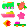 TOI TOYS Sculptidough Kleiset con moho en cubo, 7dlg.