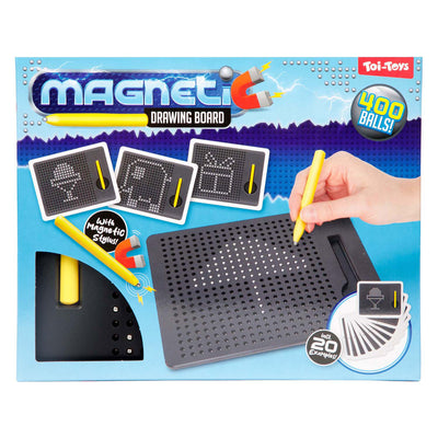 Toi-Toys Dibujo magnético Bolas de acero con bolígrafo