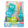 TOI-TOYS Little Stars Bath Toys Vishengel con 3 peces, 4dlg.