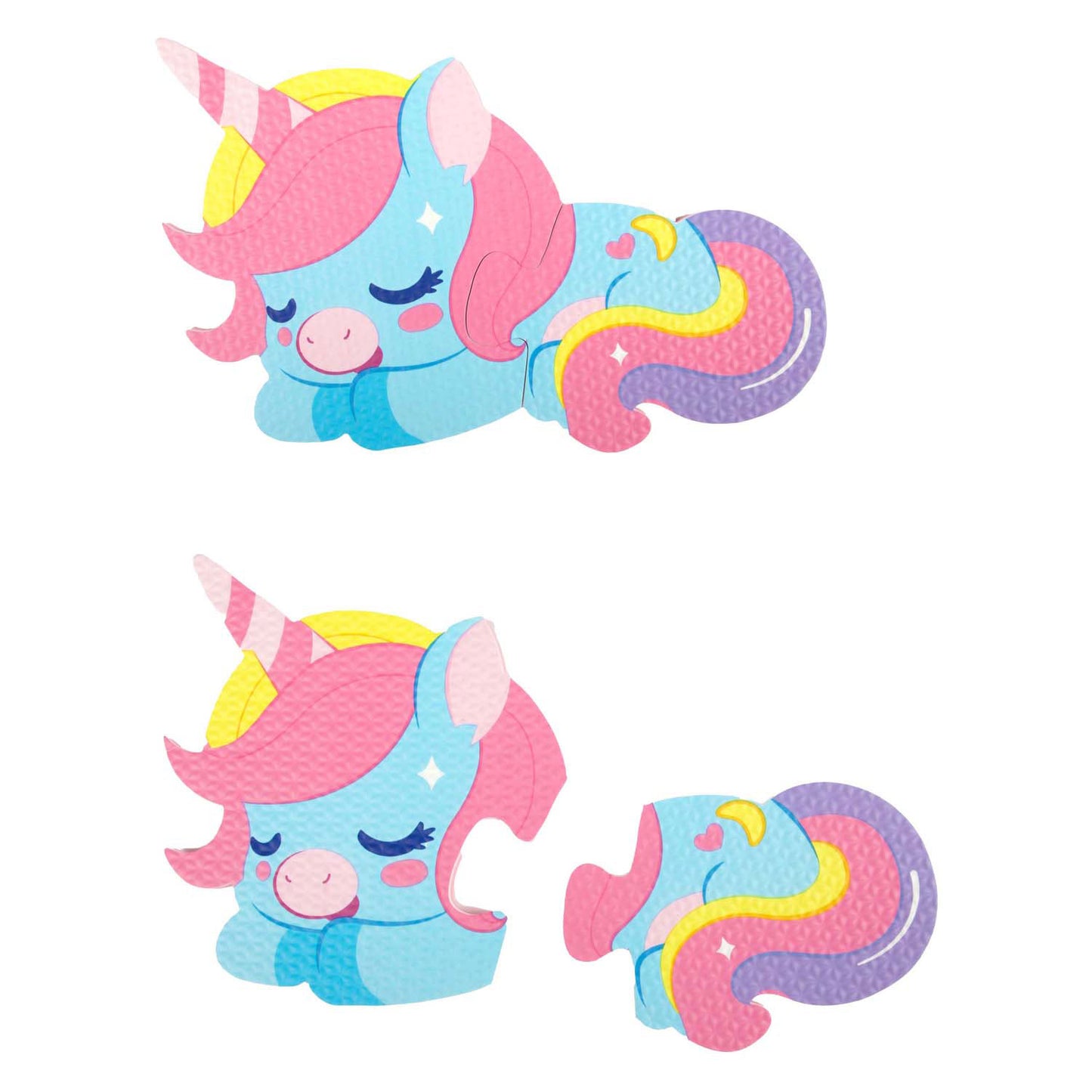 TOI TOYS Little Stars Foam Floor Puzzle Unicorn, 36º.