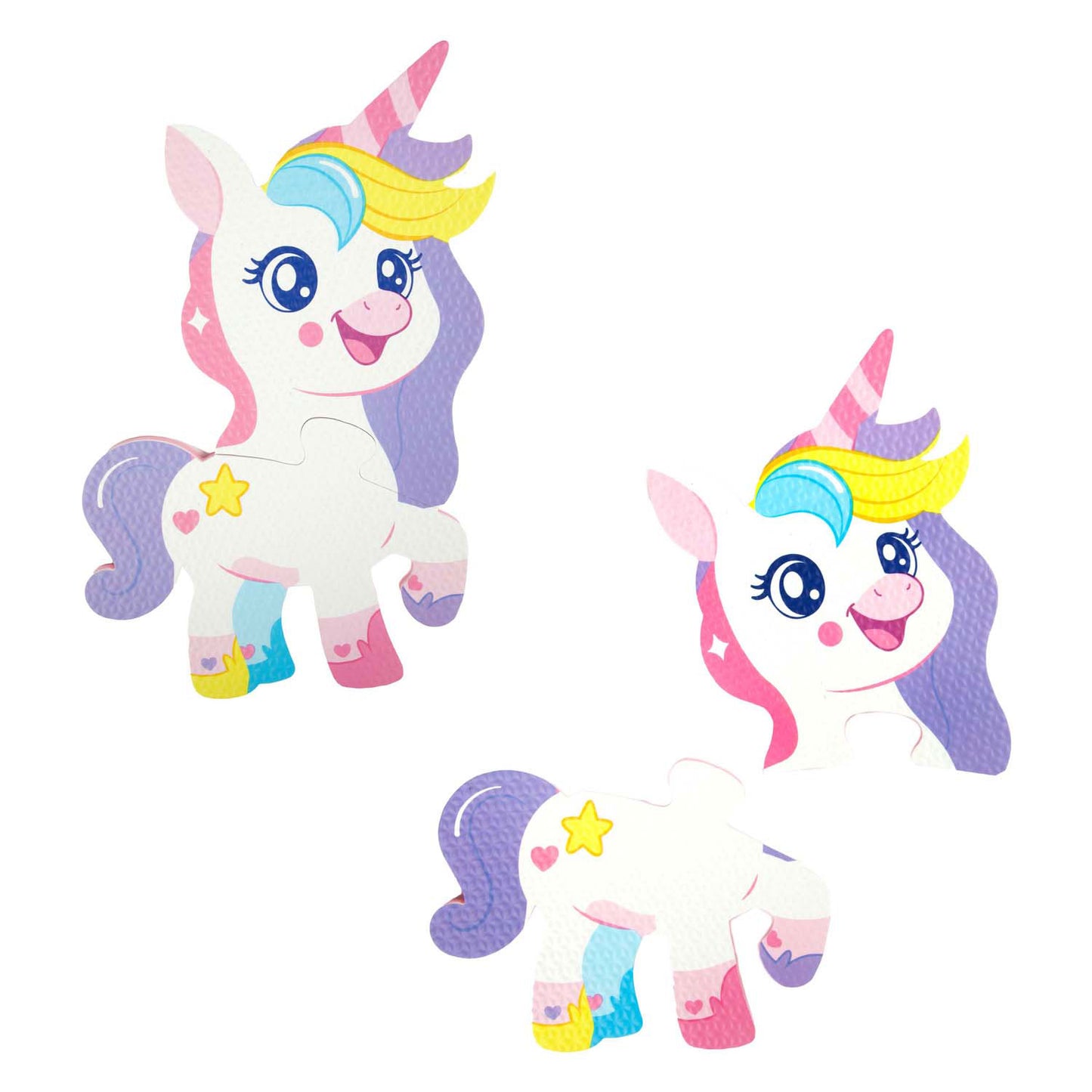 TOI TOYS Little Stars Foam Floor Puzzle Unicorn, 36º.