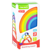 Little Stars Little Rainbow Stacking Tower a 7 pezzi - afbeelding 2