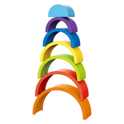 Little Stars Little Rainbow Stacking Tower a 7 pezzi