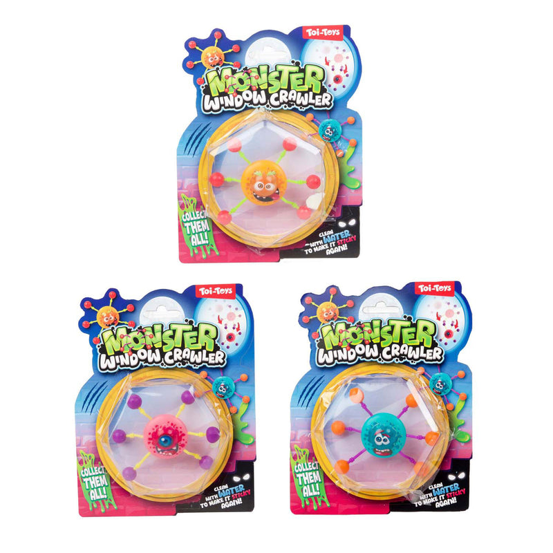 Toi-toys divertente mostro cingolato per finestre